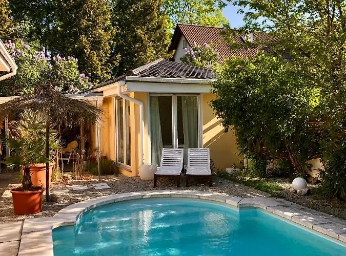 Сasa de vacaciones Tinyhouse Mit Pool, Outdoor Whirlpool Und Garten *